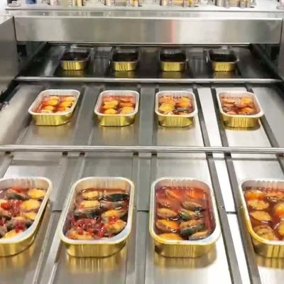 satın al Deniz ürünleri vakum tepsisi mühürleyici makinesi 380v paslanmaz çelik tepsisi mühürleyici makinesi online manufacture