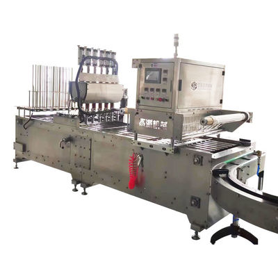 satın al PLC Kontrollü MAP Tabak Doldurma Makinesi Sıcak Anlık Atıştırmalık Konteyneri Paketlemek İçin online manufacture
