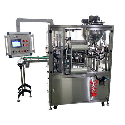 satın al 12-22 tepsiler/Min MAP Yoğurt pudingi paketleme için tepsileri mühürleyici makine online manufacture