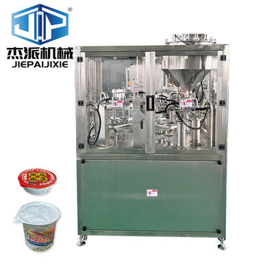 satın al Otomatik PLC HMI Kontrol Yoğurt Su Suyu Suyu Sos Bal Kreması Doldurma ve Sızdırma Makinesi online manufacture