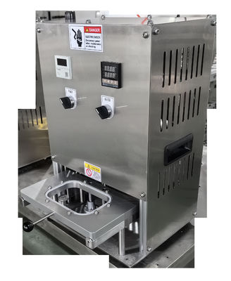 satın al Yarı Otomatik Alüminyum Folyo Öğle Yemeği Konteyneri Dondurucu Ticari Ön pişmiş yemekler Atıştırmalıklar Tatlılar online manufacture