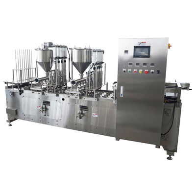 su bardağı otomatik bardağı mühürleme makinesi 0.3-0.5mm bardağı kalınlığı için