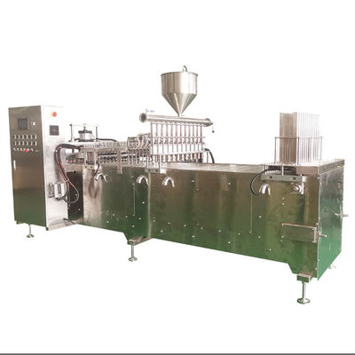 Yüksek hassasiyetli bardak dolgu paketleme makinesi bal kaşığı PLC kontrol sistemi ile doldurma