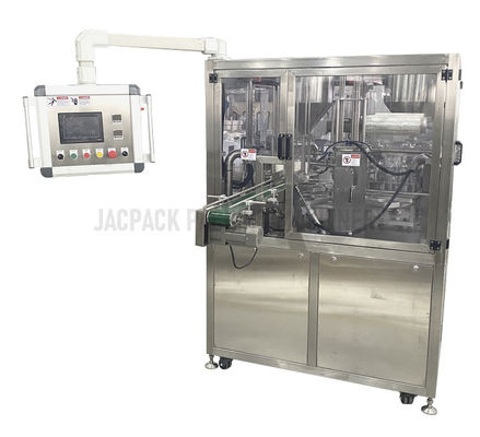 100-500ml Plastik bardak doldurma mühürleme makinesi 2.2KW Paketleme için