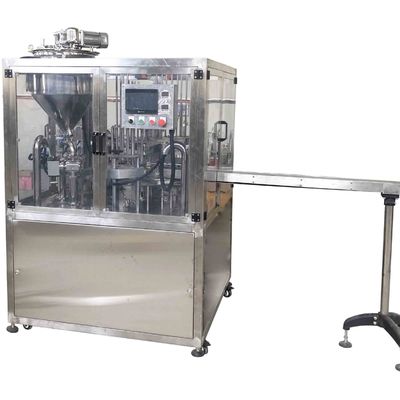 2.5KW Döner bardak doldurma mühürleme makinesi Kapasitesi 3000Cup/Saat